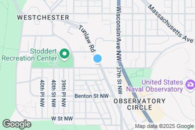 Map image of the property - 3801 Calvert St NW