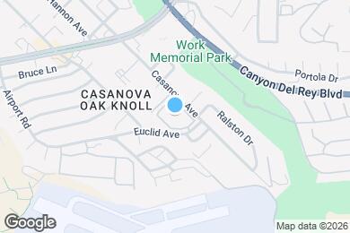 Map image of the property - 820 Casanova Ave