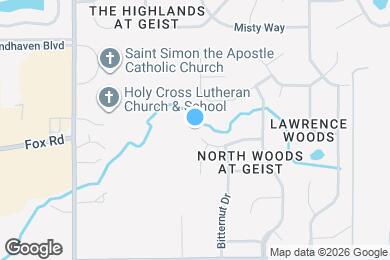 Map image of the property - 12036 Pepperwood Dr