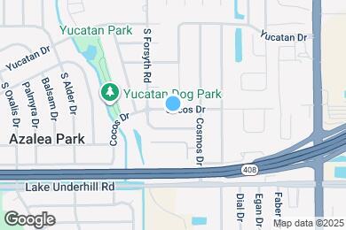 Map image of the property - 6702 Cocos Dr