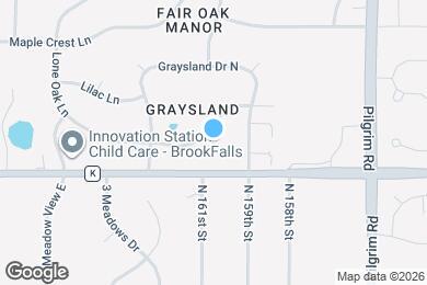 Map image of the property - N48W16101 Lone Oak Ln