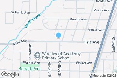 Map image of the property - 1907 Lyle Ave