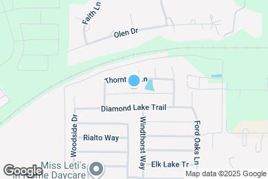 Map image of the property - 1741 Trego Dr