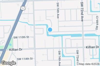 Map image of the property - 7460 SW 109th Terrace