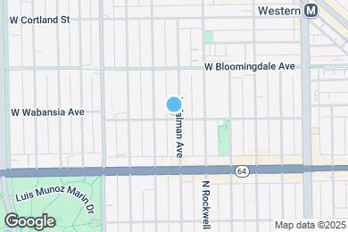 Map image of the property - 1700 N Talman Ave