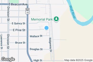 Map image of the property - 626 E Pine St