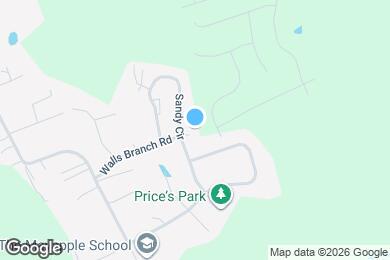 Map image of the property - 2836 Walls Branch Rd