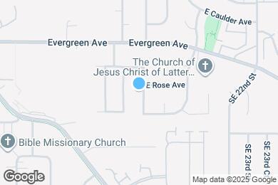 Map image of the property - 3706 SE 19th St