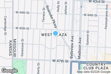 Map image of the property - 4524 Holly St