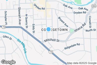 Map image of the property - Central Collegetown - College Townhouse