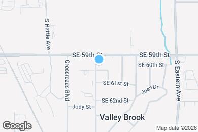 Map image of the property - 1601 SE 60th St