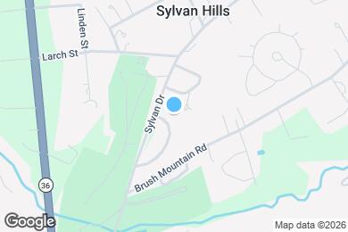 Map image of the property - 2566 Blairmont Ter