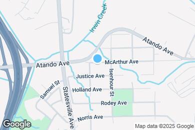Map image of the property - 1025 McArthur Ave