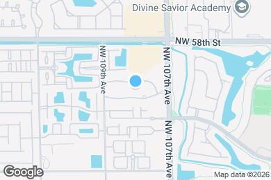 Map image of the property - 5420 NW 107th Ave