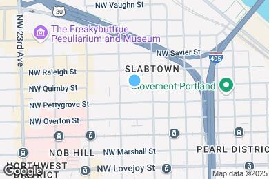 Map image of the property - 1420 NW 20th Ave