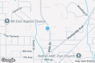 Map image of the property - 1612 8th St