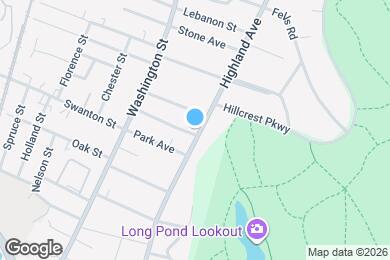 Map image of the property - 161 Highland Ave