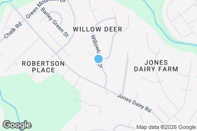 Map image of the property - 6333 Willowlawn Dr