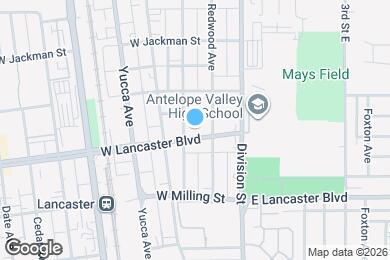 Map image of the property - 217 W Lancaster Blvd