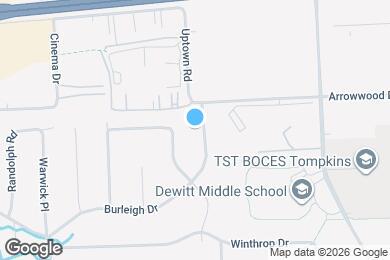 Map image of the property - 142 Burleigh Dr