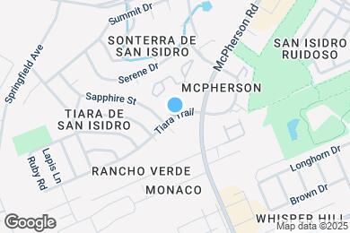 Map image of the property - 1750 Tiara Trl