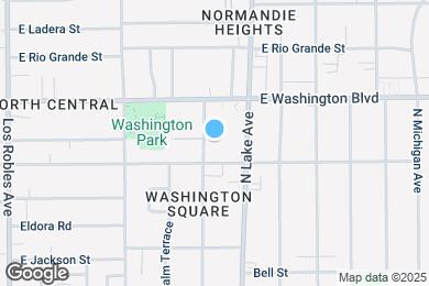 Map image of the property - 1260 N Hudson Ave