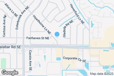 Map image of the property - 117 Hawthorne Ln NE