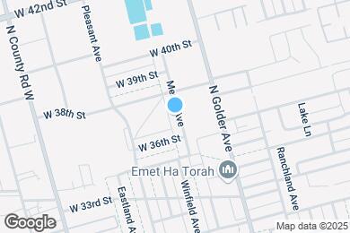 Map image of the property - 3611 Merrill Ave