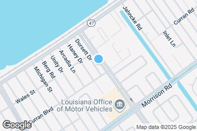 Map image of the property - 7733 Dorsett Dr