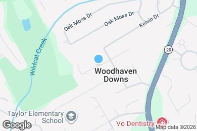 Map image of the property - 910 Thousand Oaks Dr