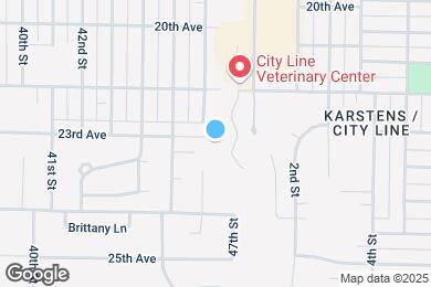 Map image of the property - 4536 23rd Ave