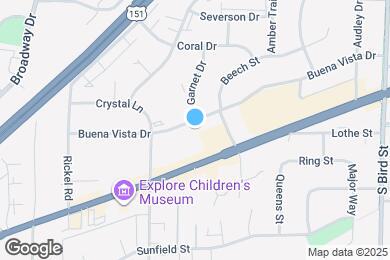 Map image of the property - 1301 Buena Vista Dr