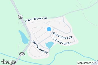 Map image of the property - 974 Walnut Creek Cir