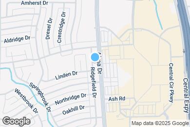 Map image of the property - 1008 Ridgefield Dr