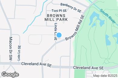 Map image of the property - 2589 Browns Mill Rd SE