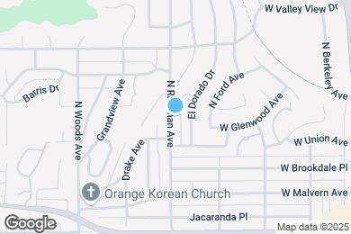 Map image of the property - 822 N Richman Ave