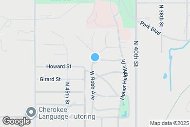 Map image of the property - 704 W Robb Ave