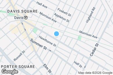 Map image of the property - 357 Highland Ave