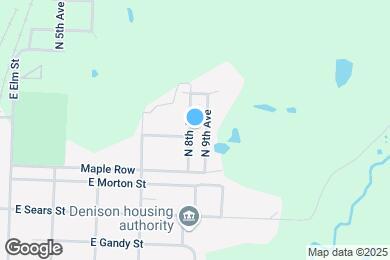 Map image of the property - 708 N 8th Ave