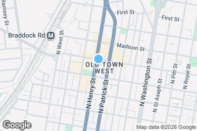 Map image of the property - 617 N Henry St