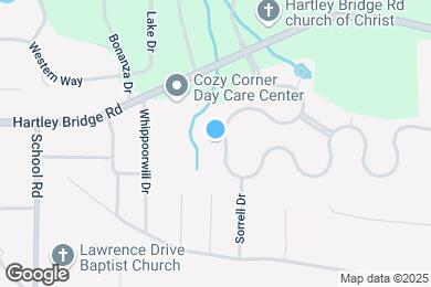 Map image of the property - 3452 Bridgewood Dr