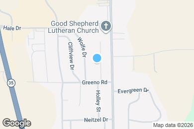 Map image of the property - 1522 Holley St