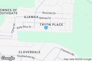 Map image of the property - 1304 Cathedral Rock Ct