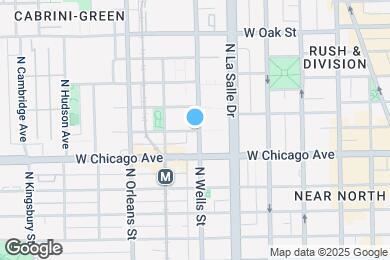 Map image of the property - 202 W Institute Pl