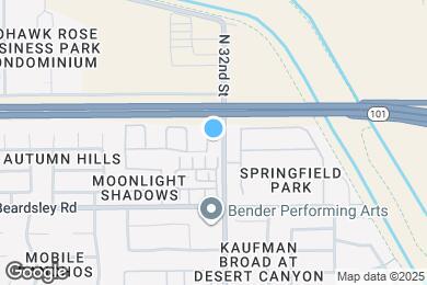 Map image of the property - 20411 N 31st Way