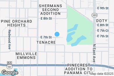 Map image of the property - 624 College Ave