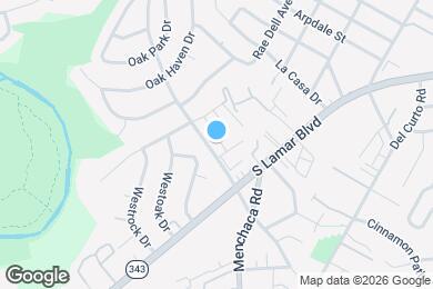 Map image of the property - 2300 Barton Skyway