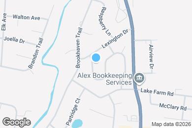 Map image of the property - 105 Bordeaux Ct