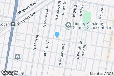 Map image of the property - 5002 N 10th St