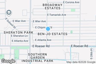 Map image of the property - 2504 E Mobile Ln